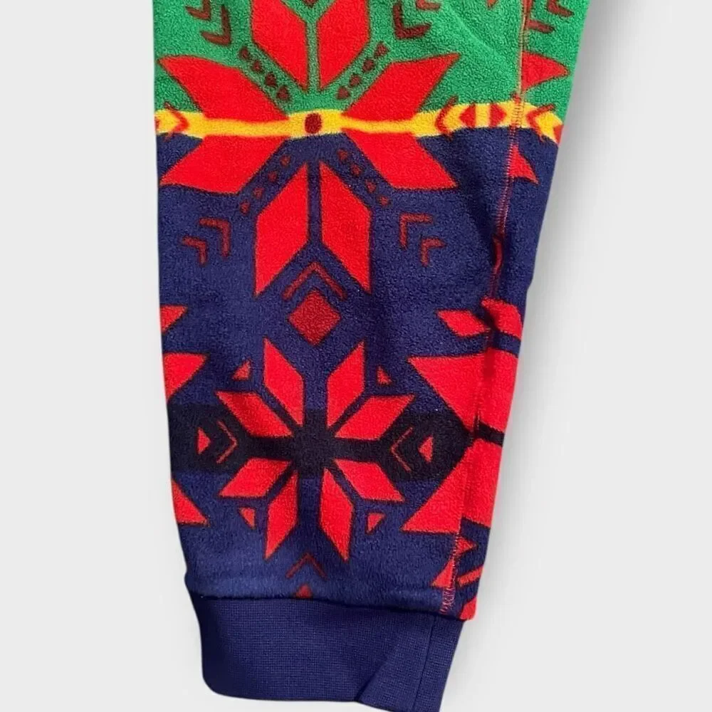 Polo Ralph Lauren Snowflake Fair-Isle Graphic Fleece Jogger Sweatpants size XL